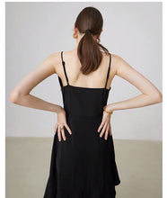 Load image into Gallery viewer, Black suspender dress