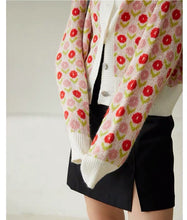 Load image into Gallery viewer, Flower Sweater
